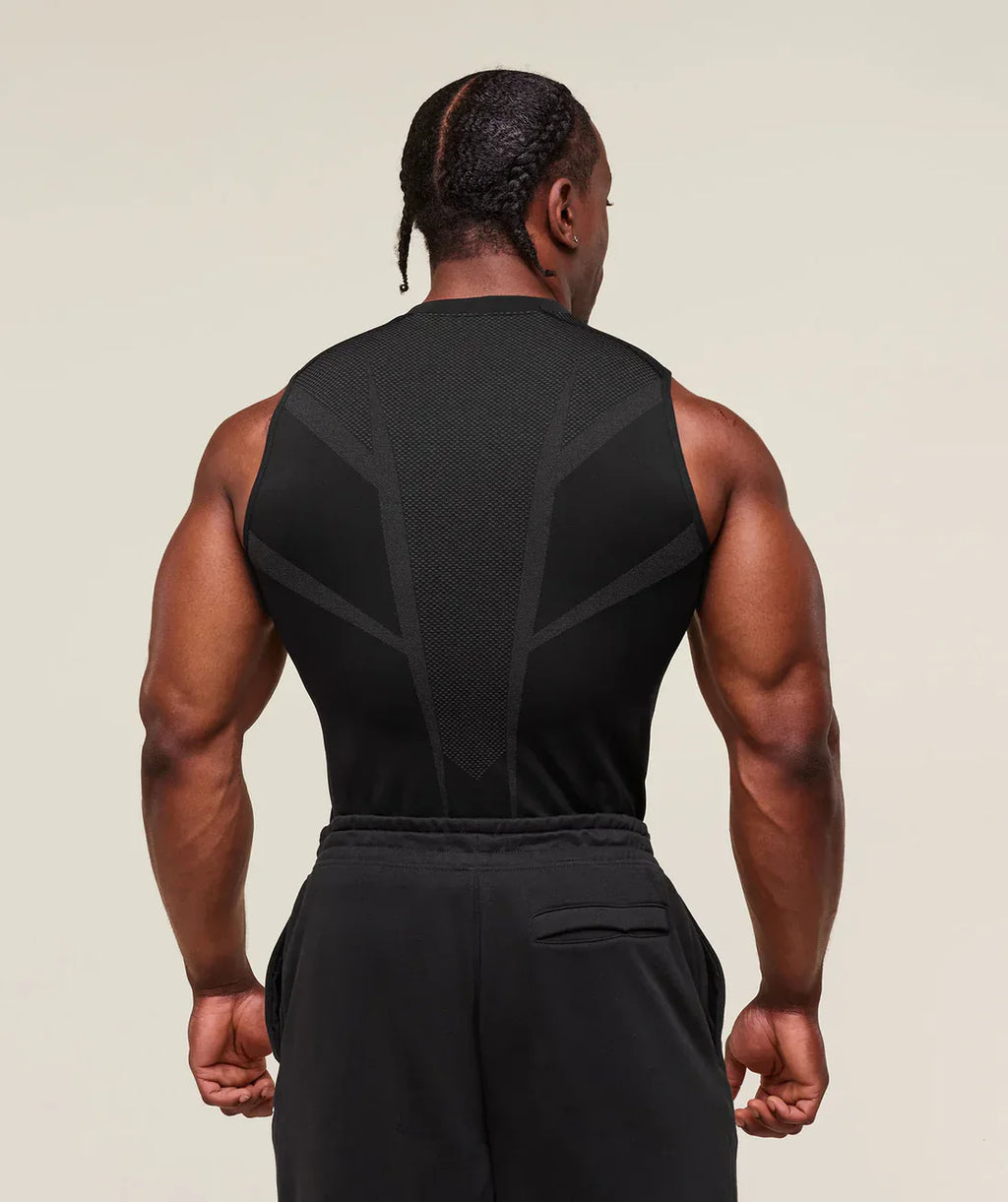 Gymshark Onyx 5.0 Tank - Black/Onyx Grey