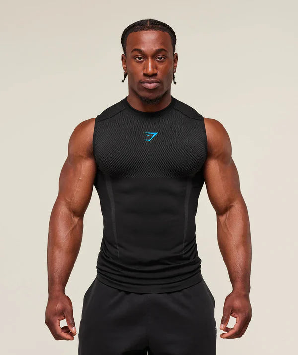 Gymshark Onyx 5.0 Tank - Black/Onyx Grey