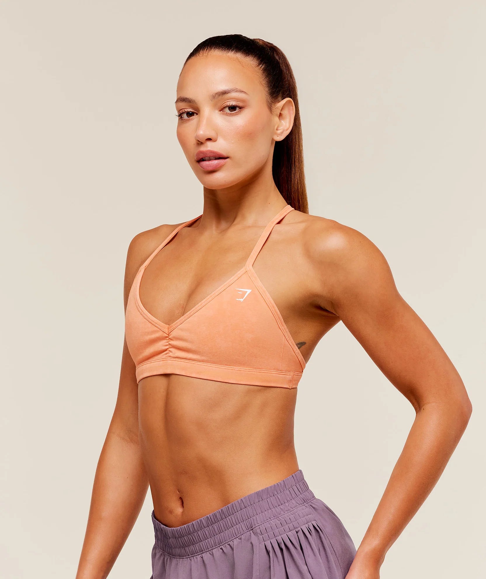 WASHED MINIMAL SPORTS BRA