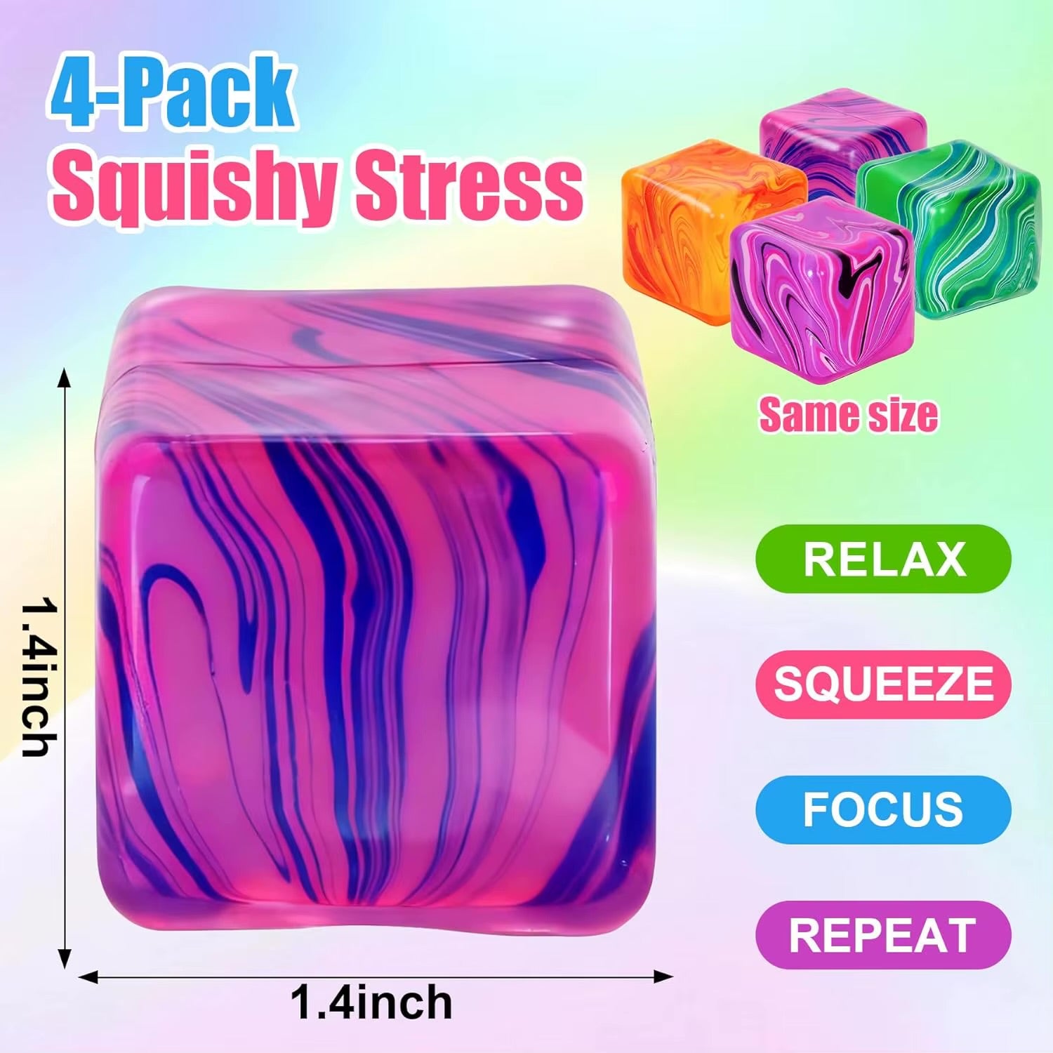 Cubo Squishy Misterioso Unidad