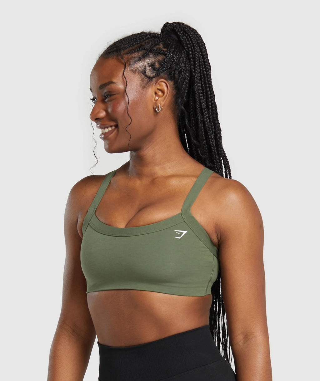 Cotton Lifting Sports Bra