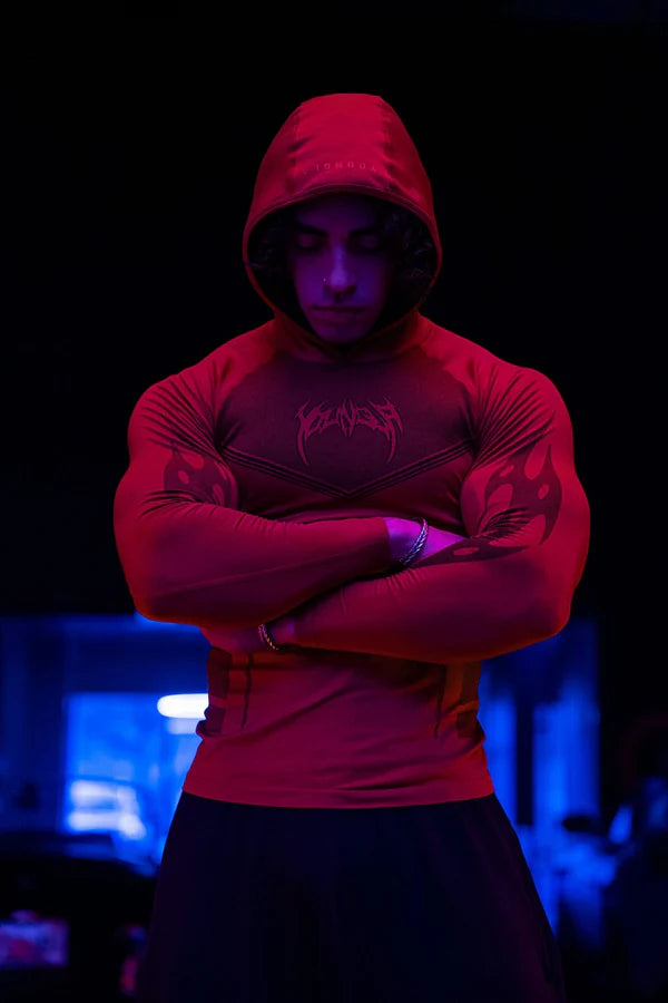 8062 - Warrior Compression Hoodies