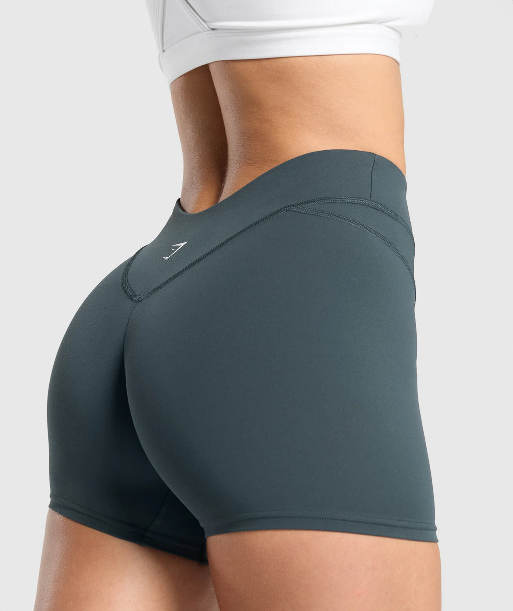 Dipped Waistband Shorts