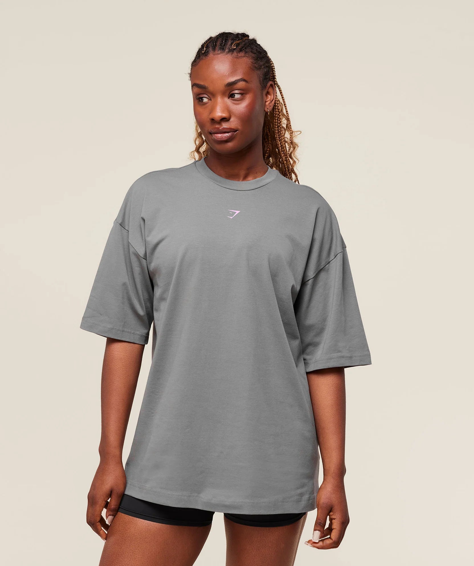 Dump Truck Graphic Oversized T-Shirt