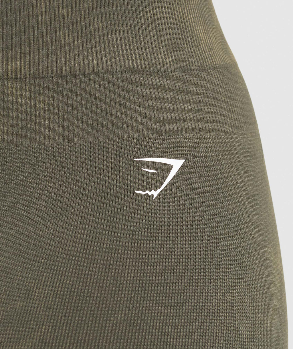 Gains Seamless Washed Shorts