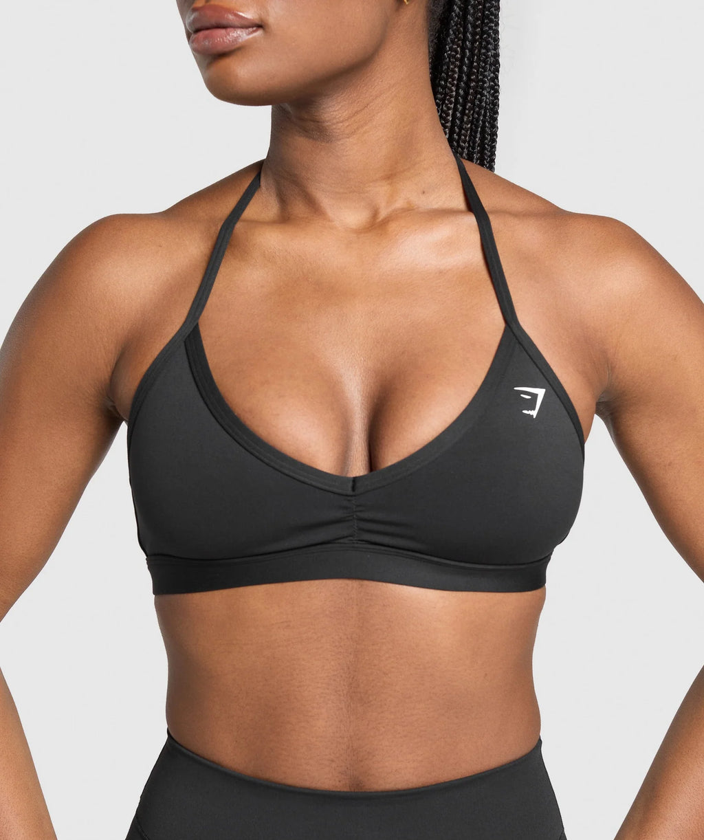 Minimal Halterneck Sports Bra