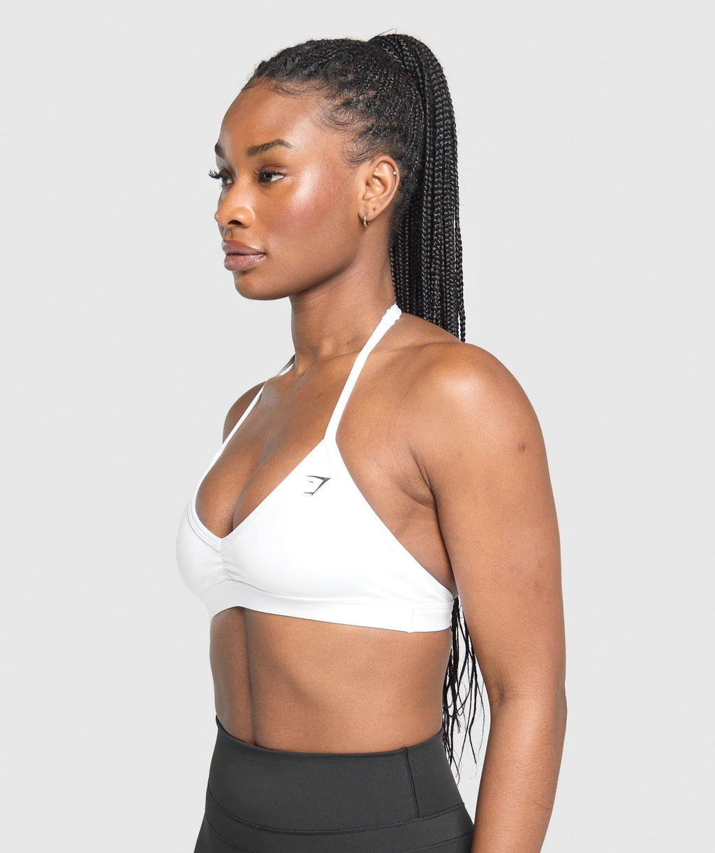Minimal Halterneck Sports Bra
