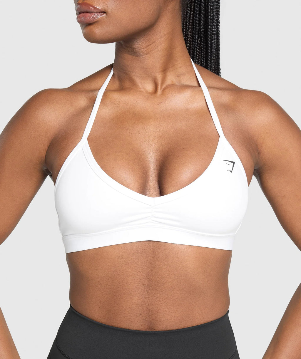 Minimal Halterneck Sports Bra