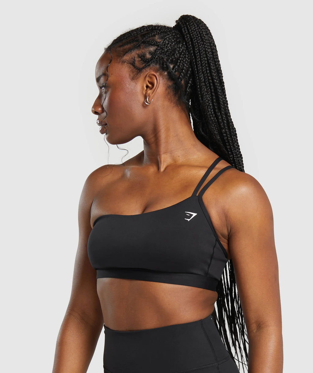 One Shoulder Sports Bra