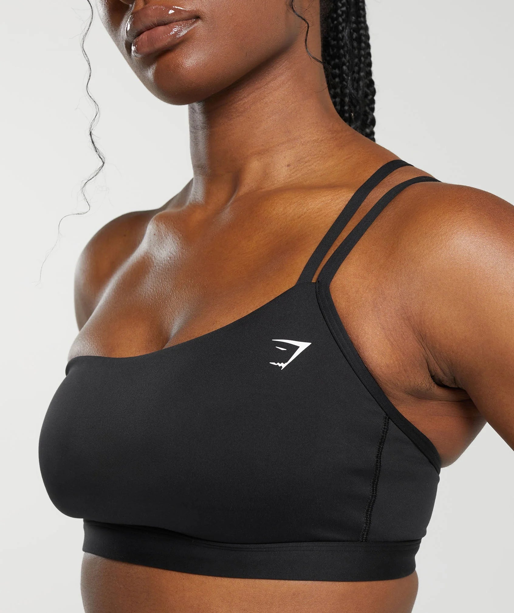 One Shoulder Sports Bra