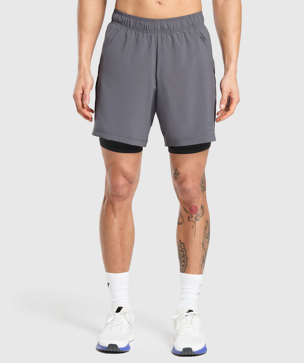 Sport 7" 2 in 1 Shorts