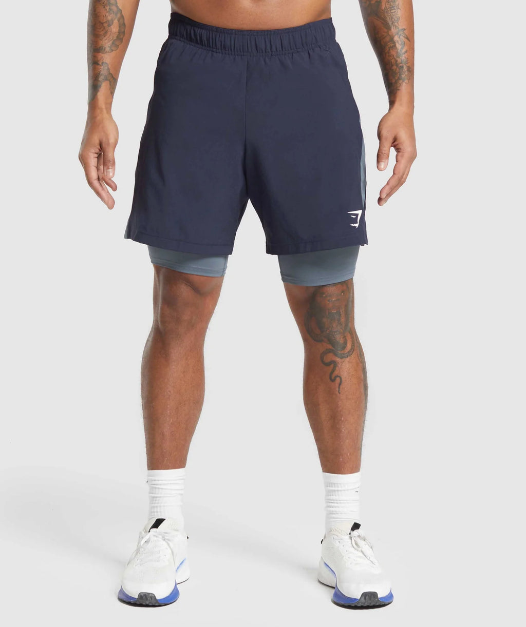Sport 7" 2 in 1 Shorts