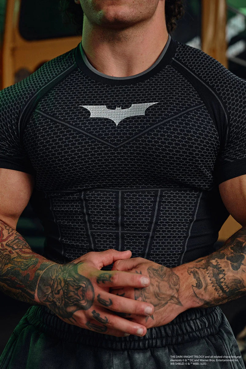 4259 - Batman Compression Tees Black