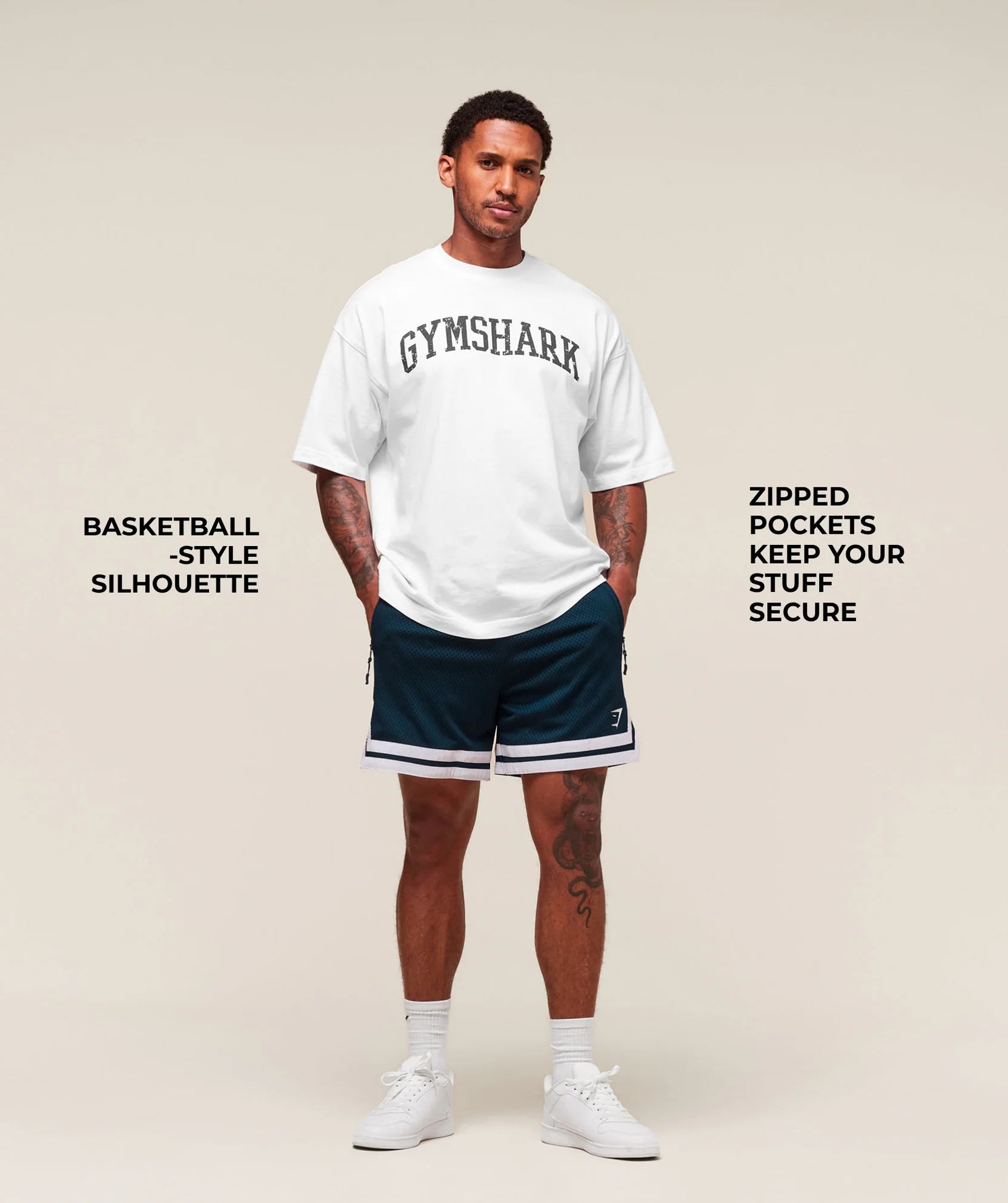 Varsity Mesh Shorts