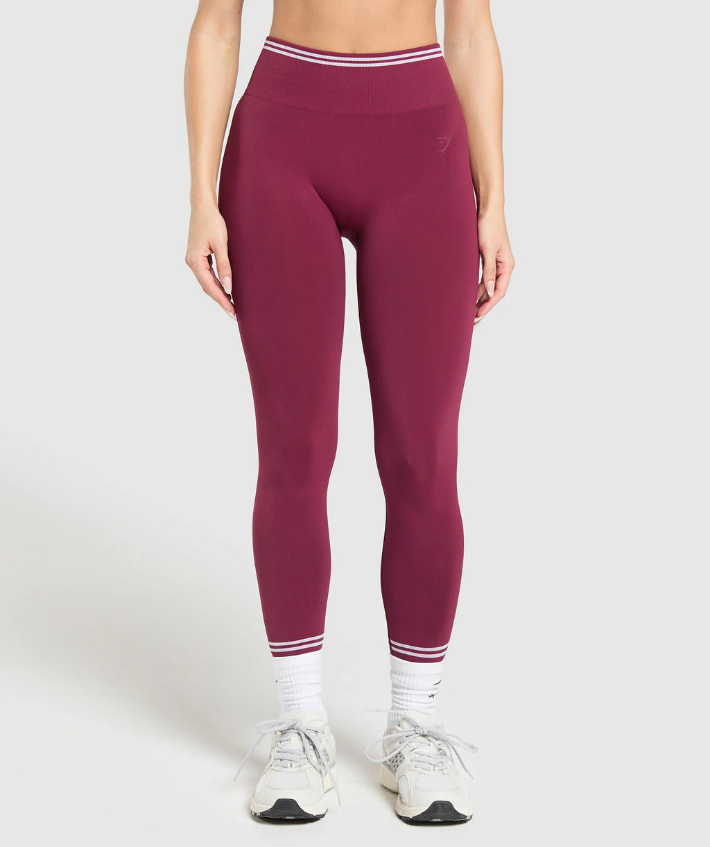Contrast Seamless Leggings