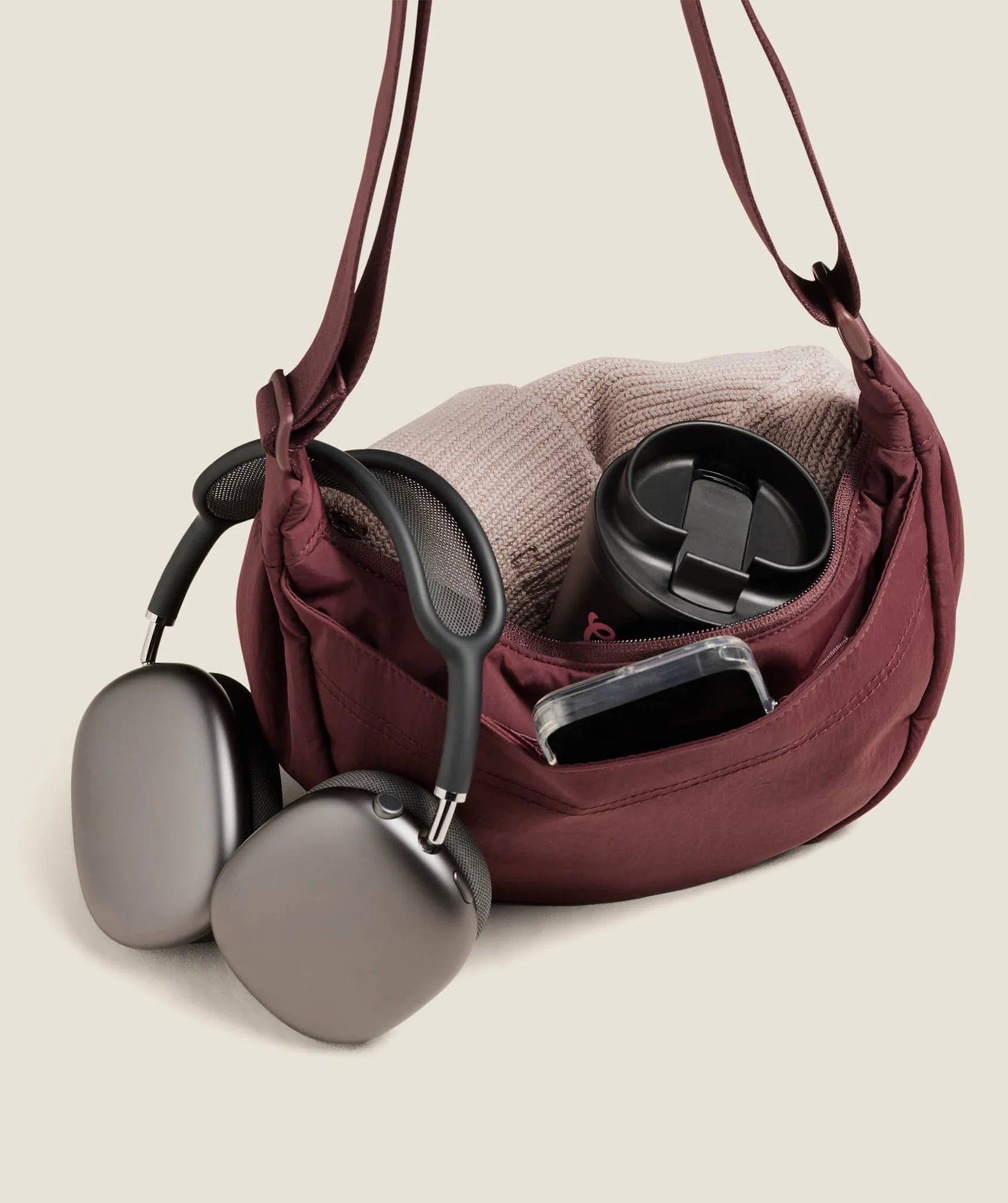 Pleat Crossbody