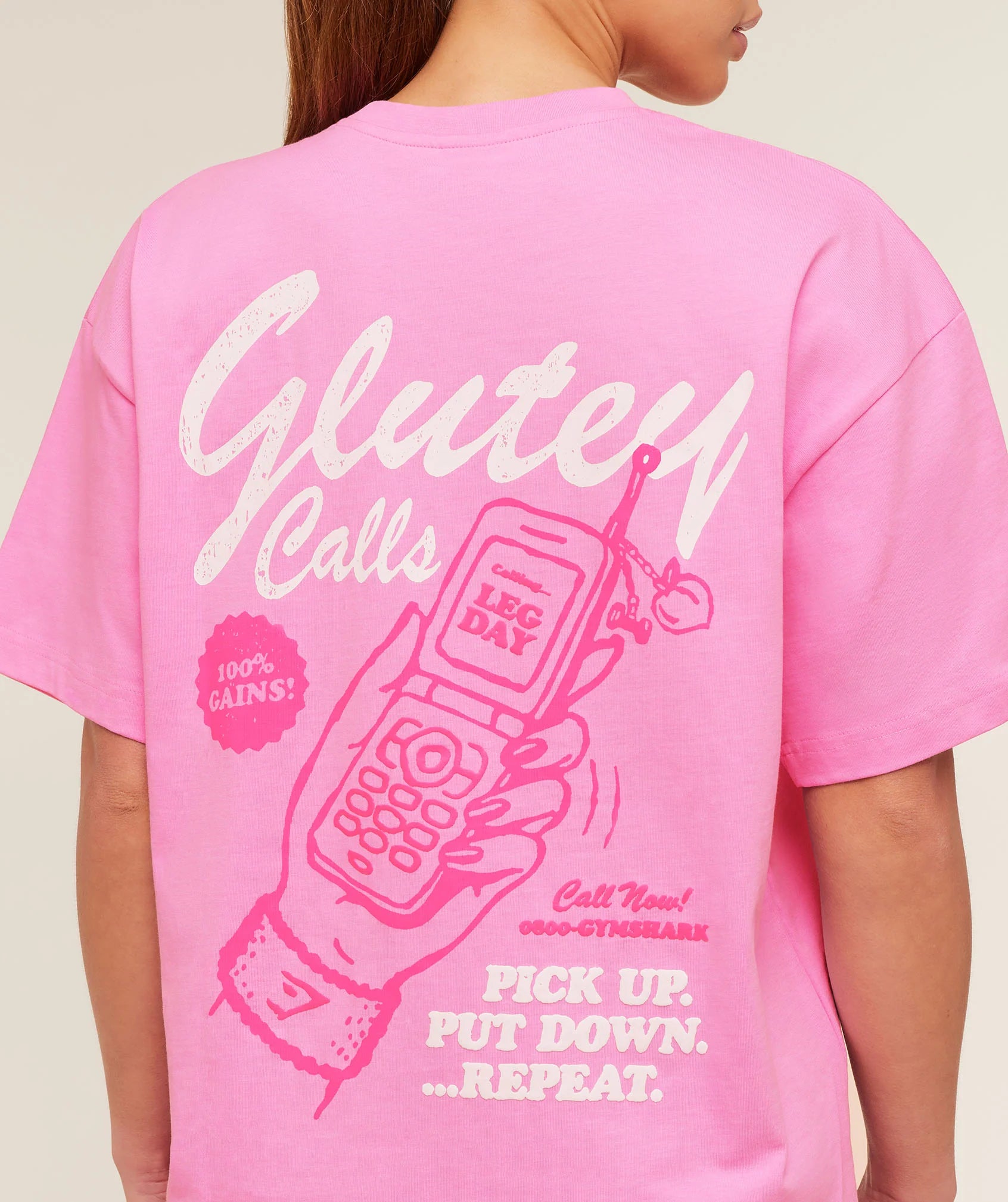 Glutey Calls Graphic T-Shirt