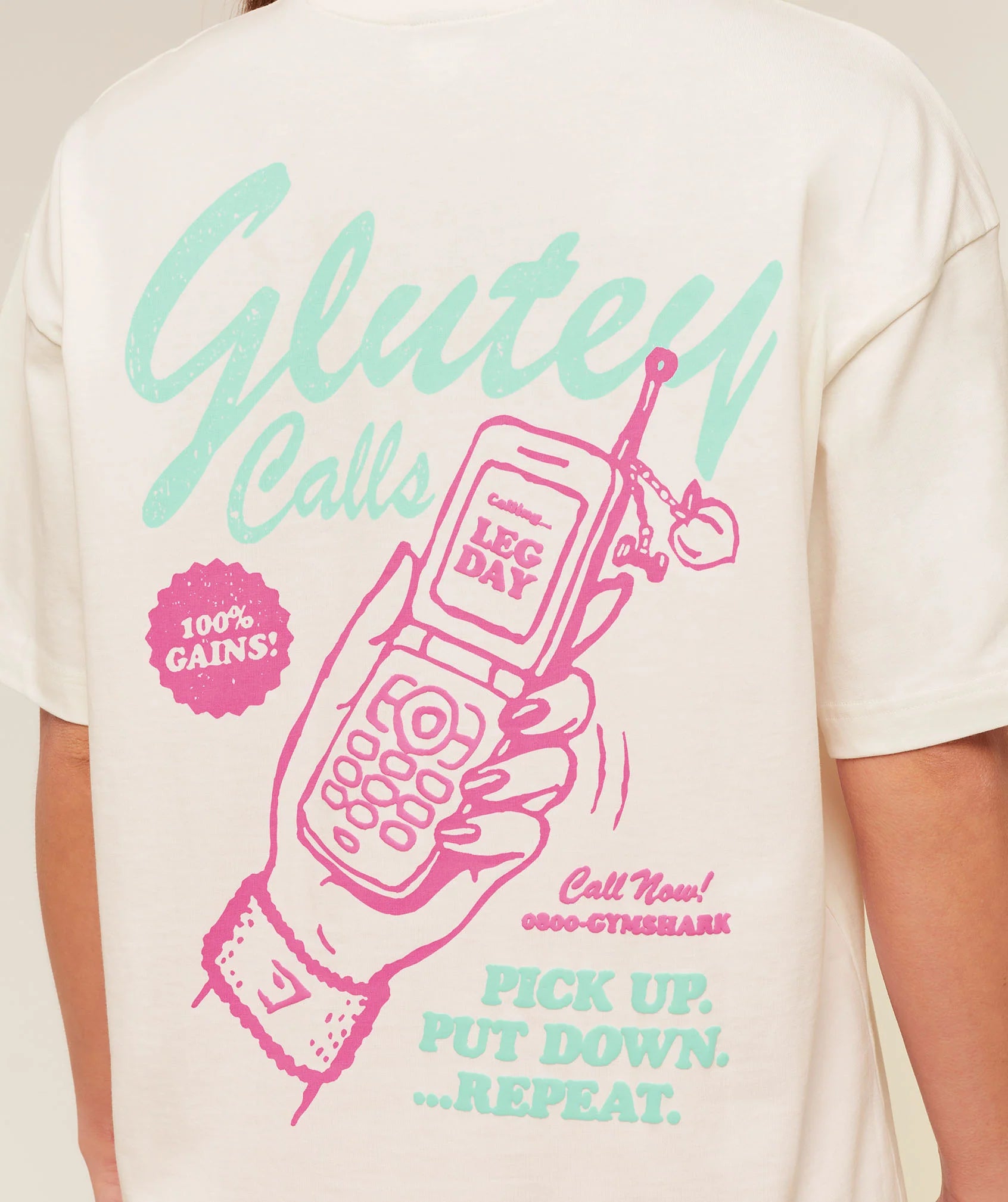 Glutey Calls Graphic T-Shirt