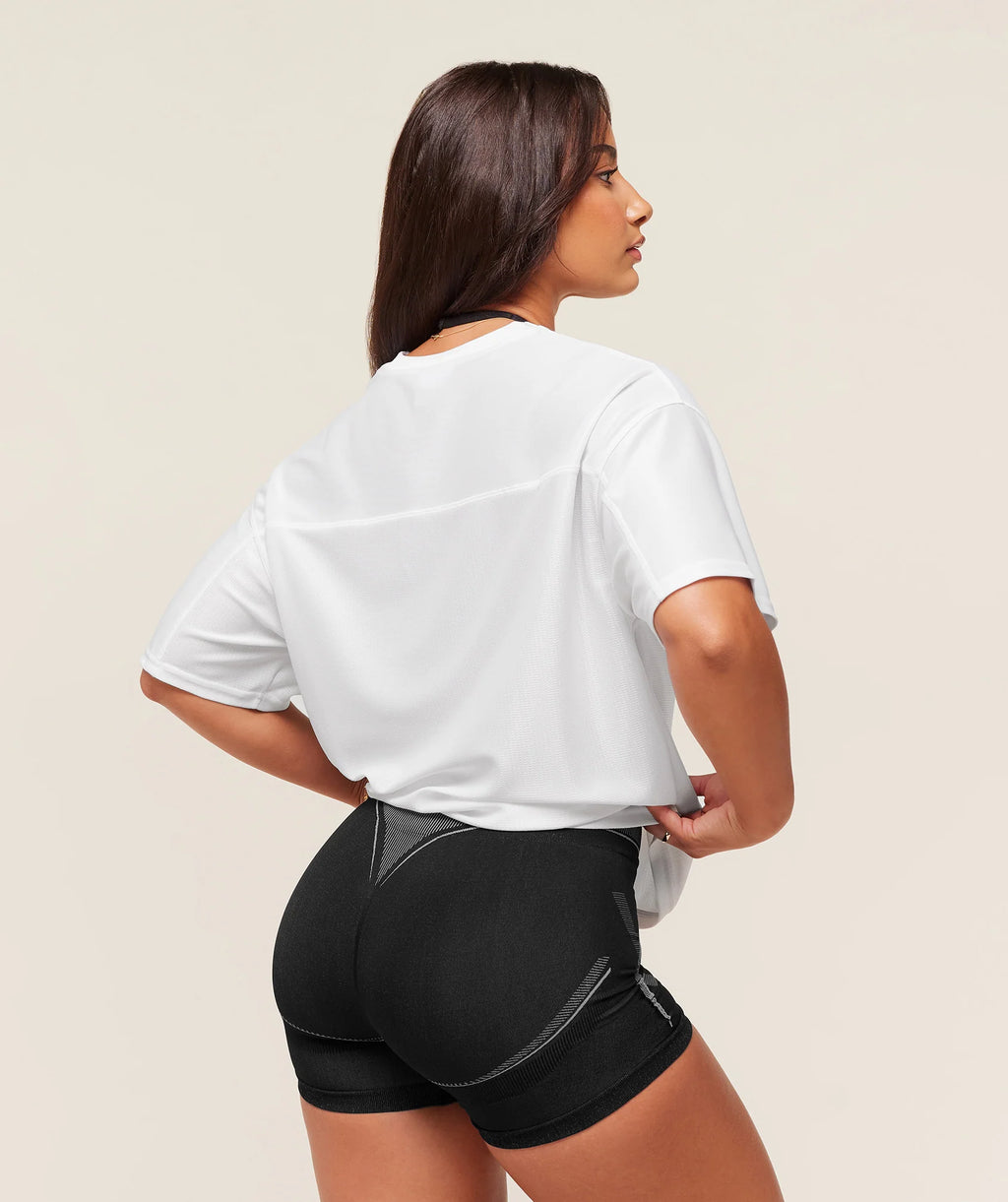 Gymshark x Analis Mesh Top - White