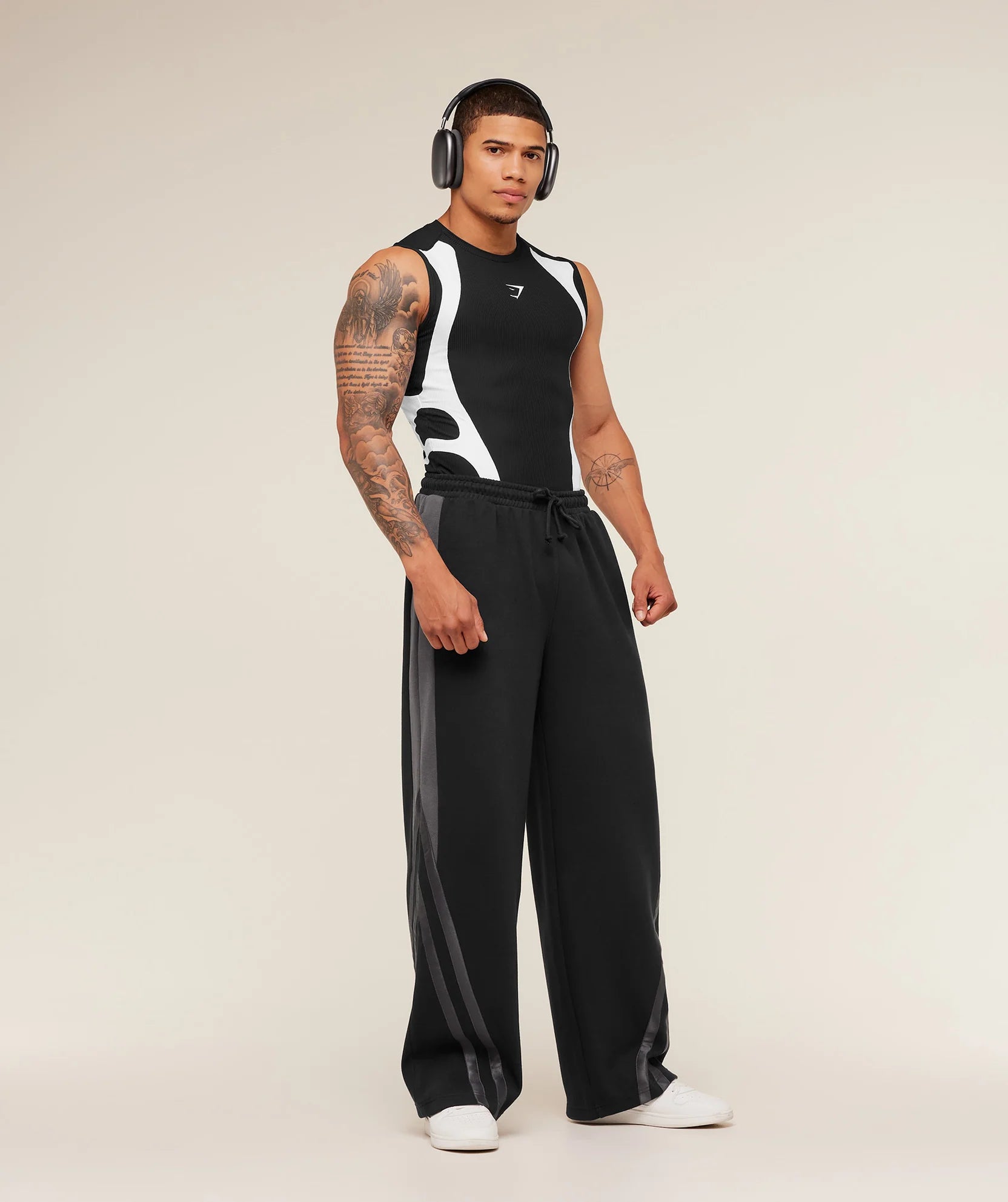 Gymshark x Carlos Belcast Tank Baselayer - Onyx Grey