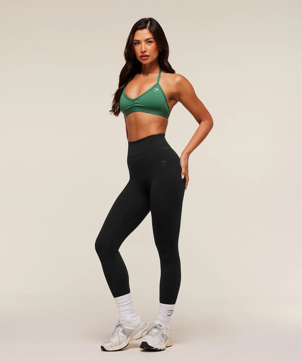 Minimal Halterneck Sports Bra