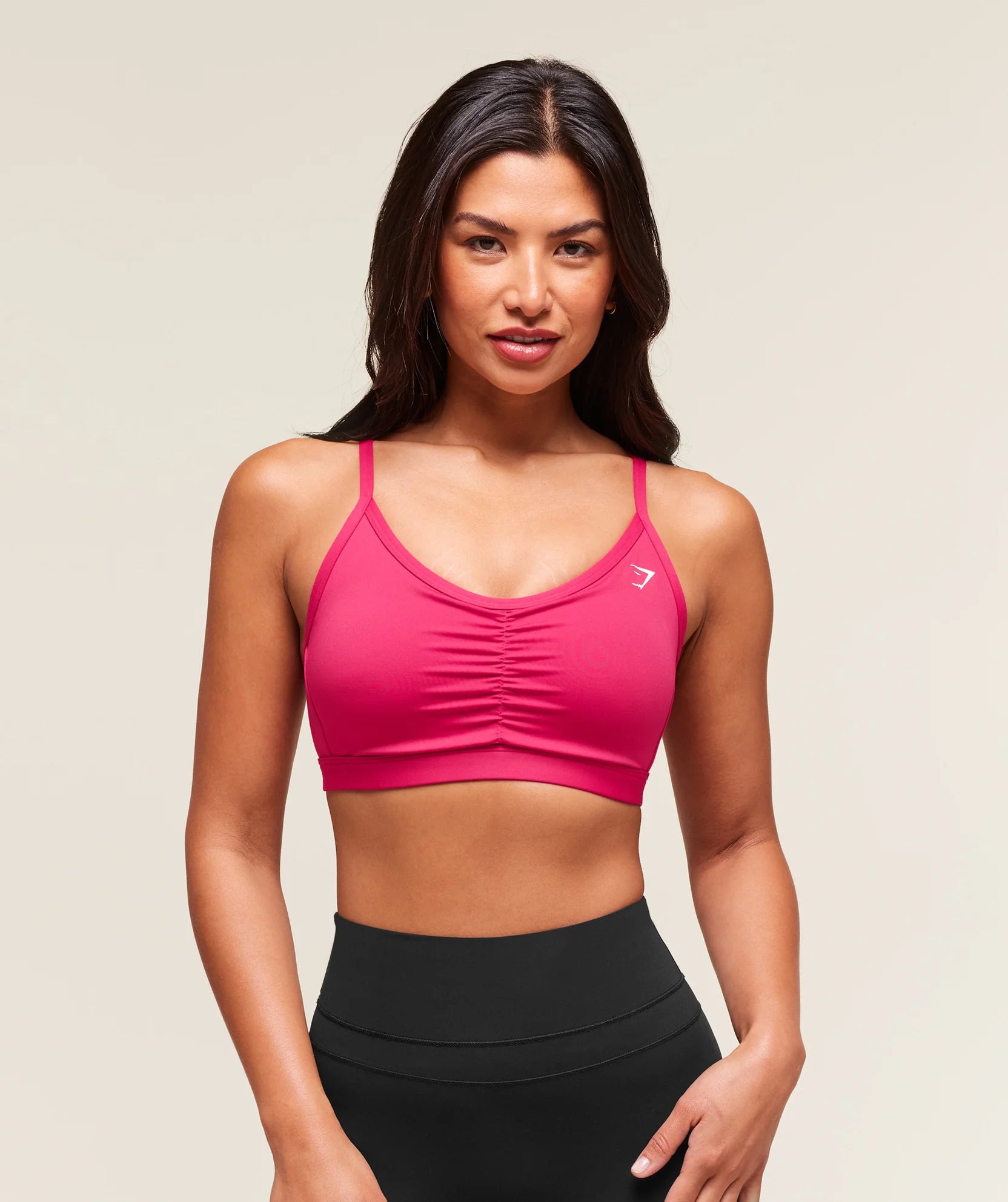 Ruched Sports Bra