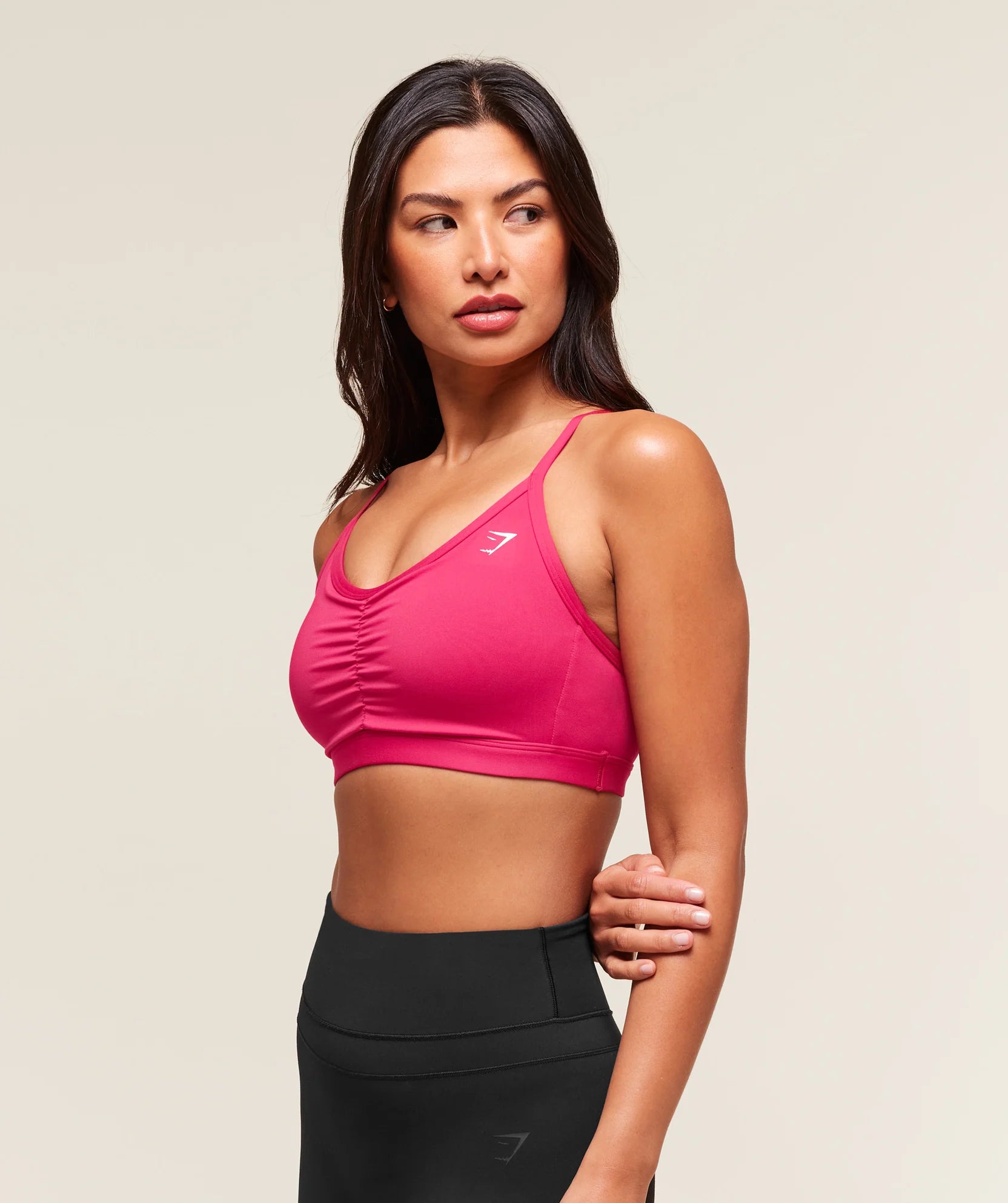 Ruched Sports Bra