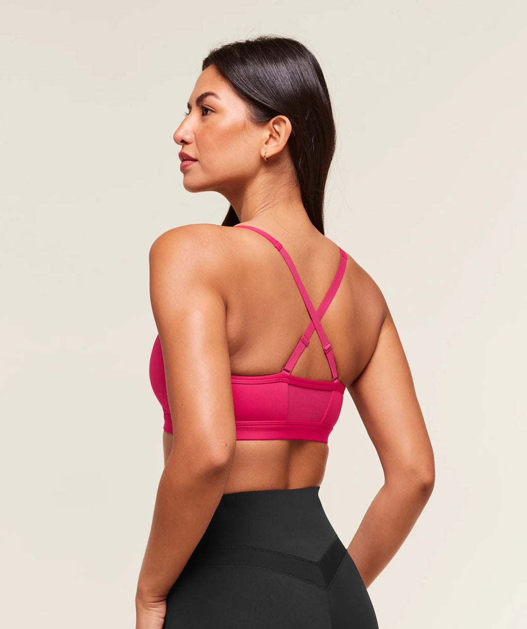 Ruched Sports Bra