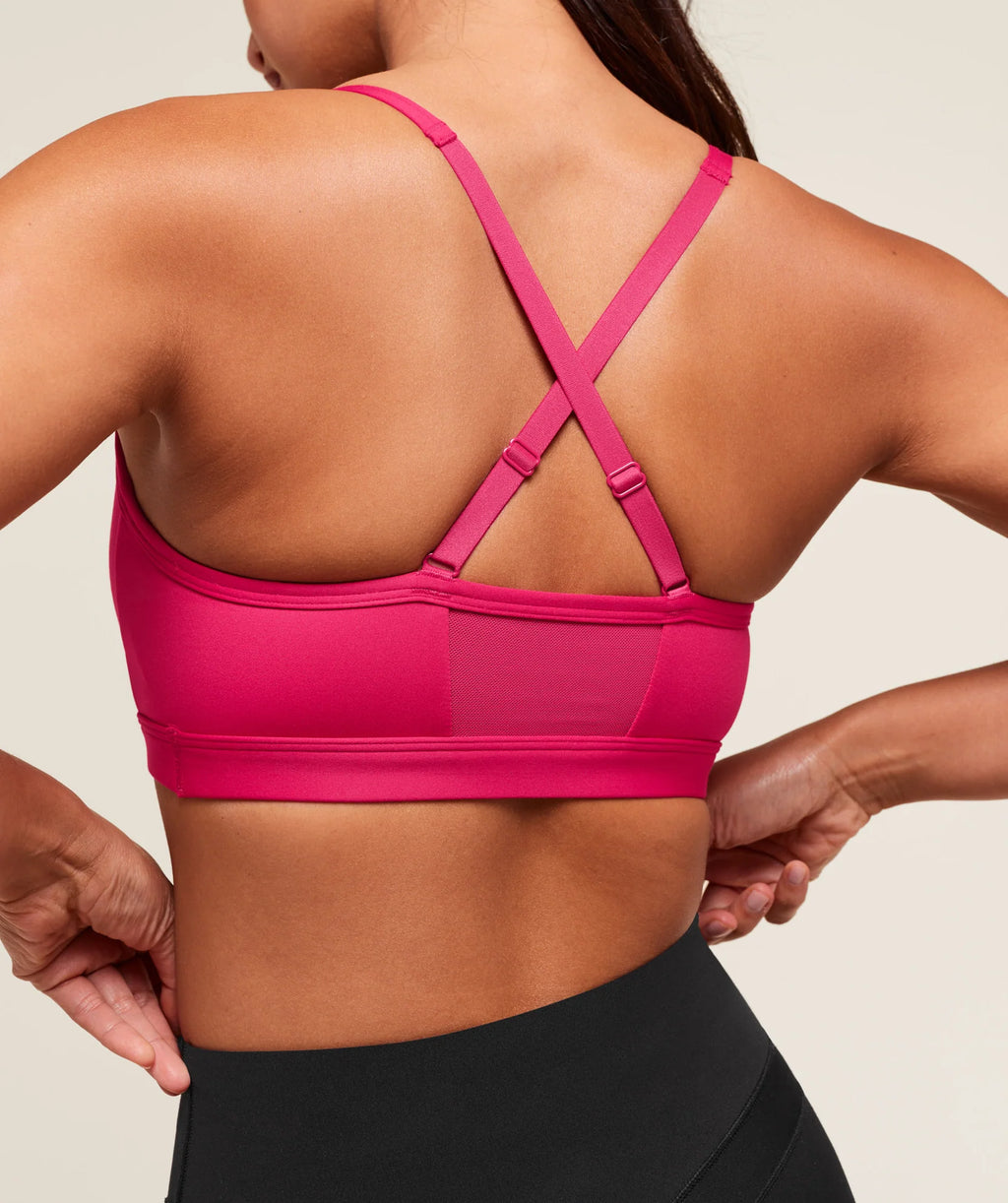 Ruched Sports Bra