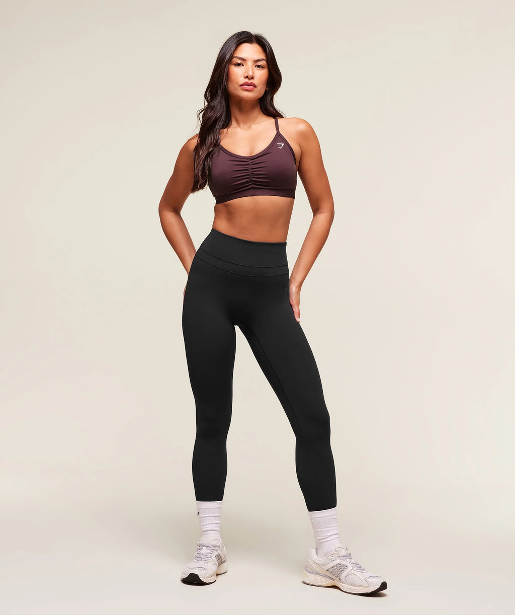 Ruched Sports Bra