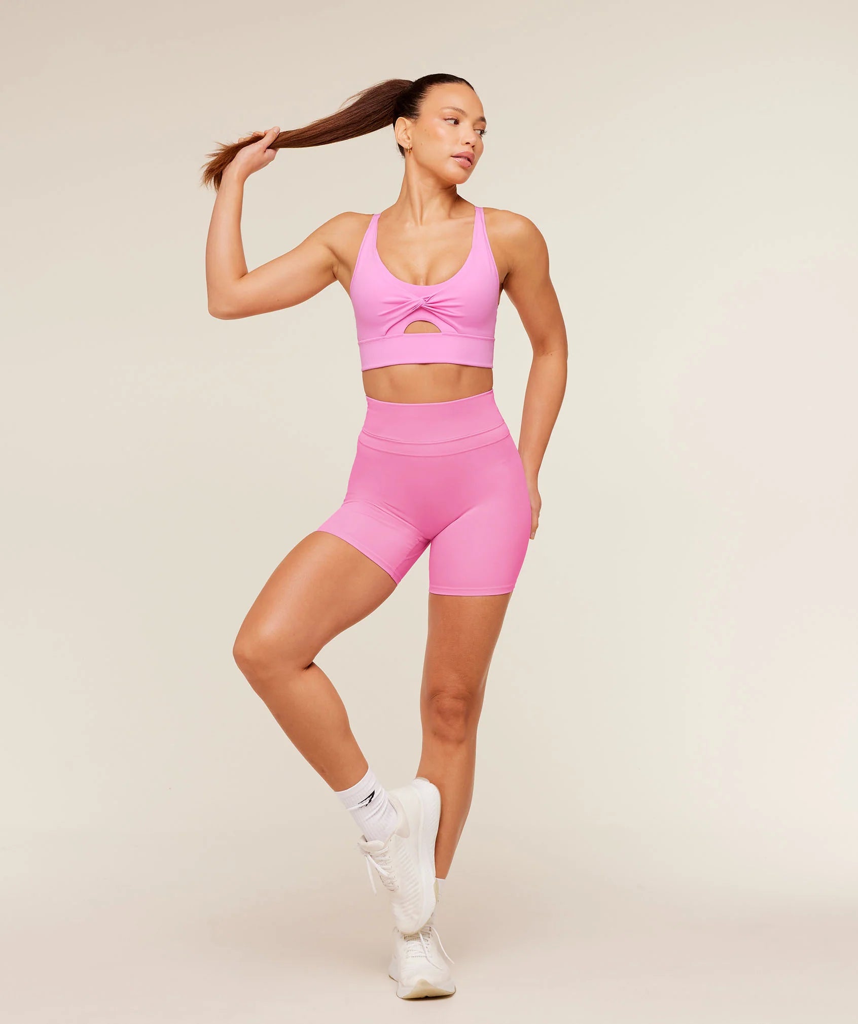 Twist Front Sports Bra