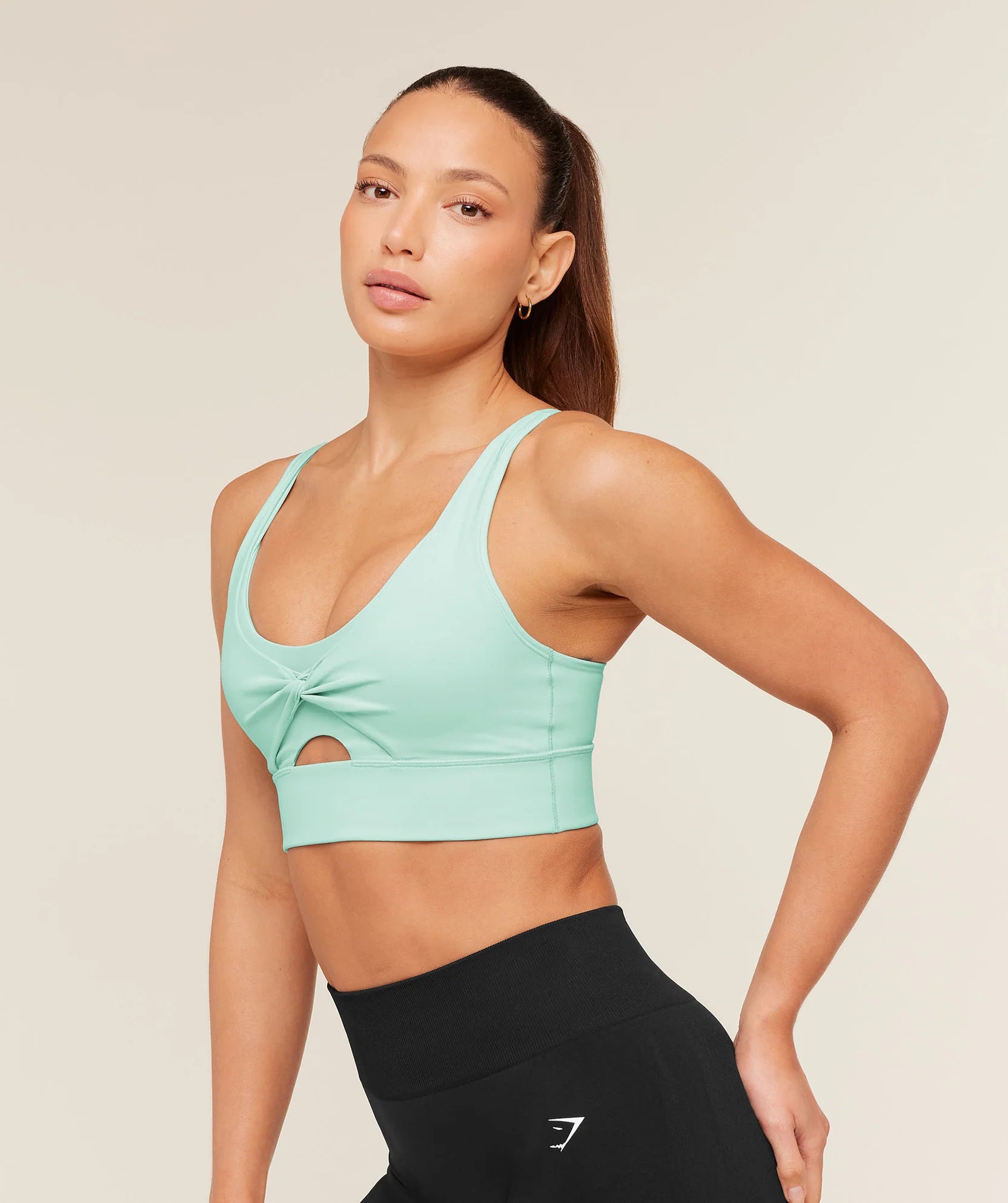 Twist Front Sports Bra