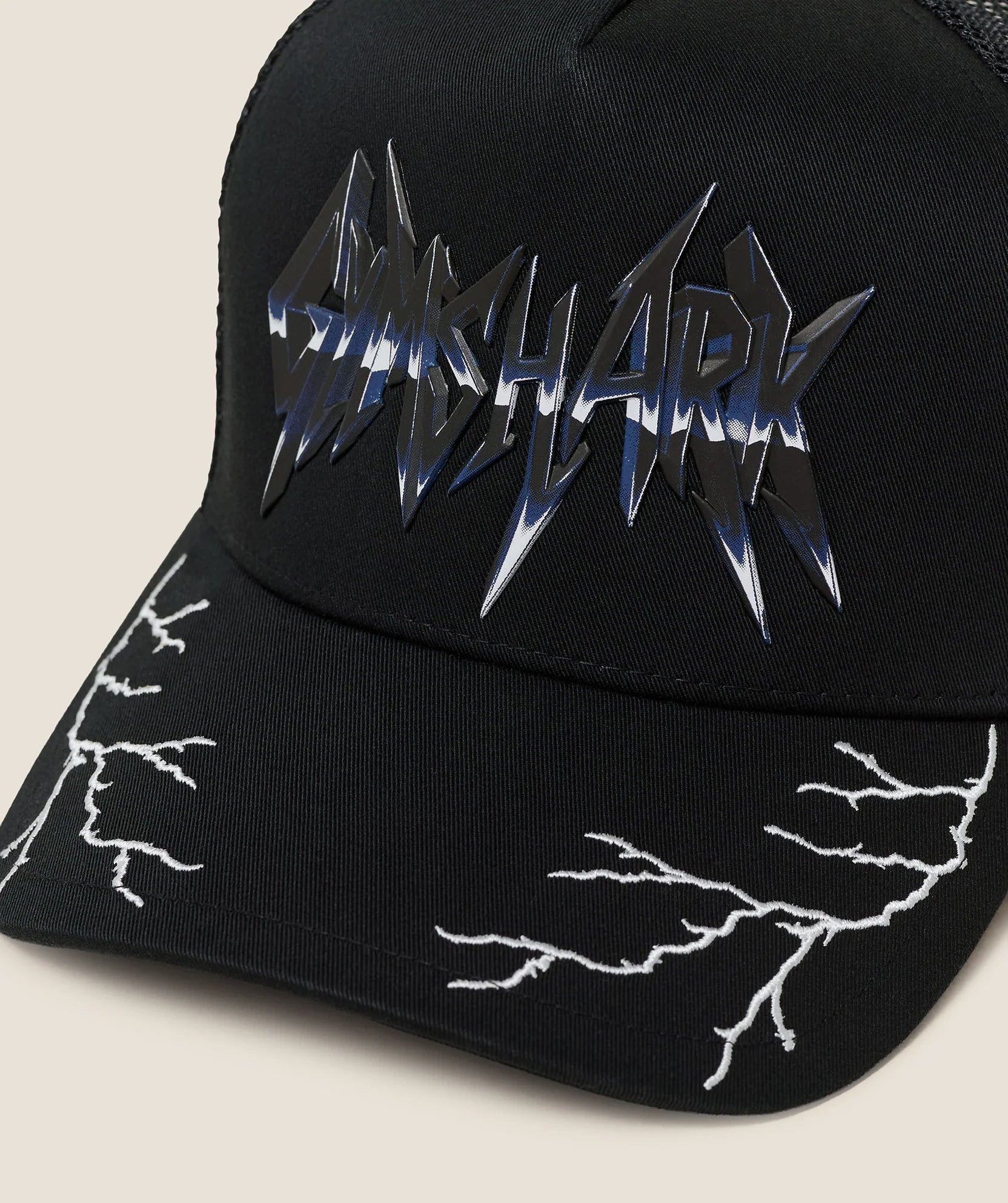 Lightning Graphic Trucker Cap