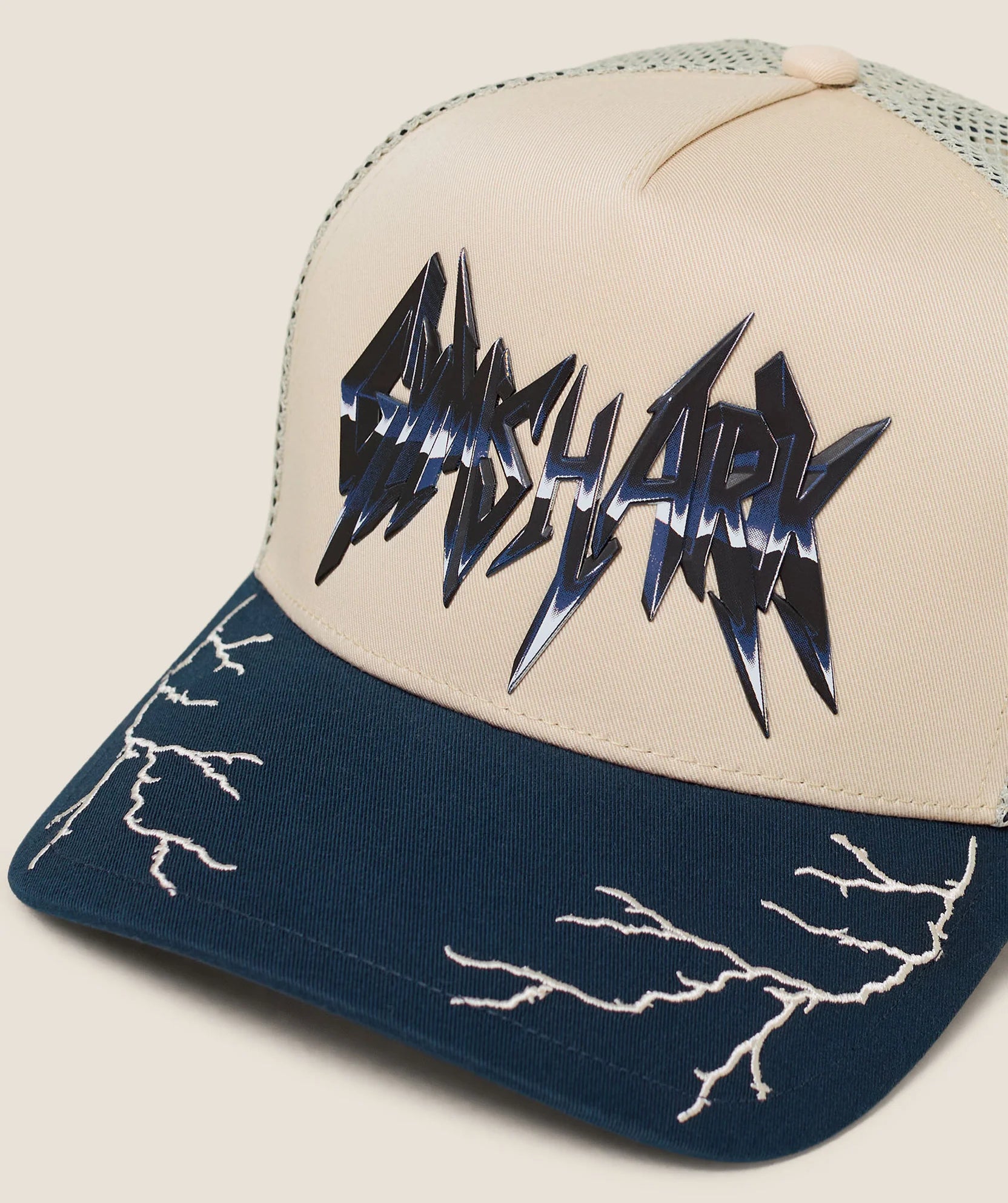 Lightning Graphic Trucker Cap