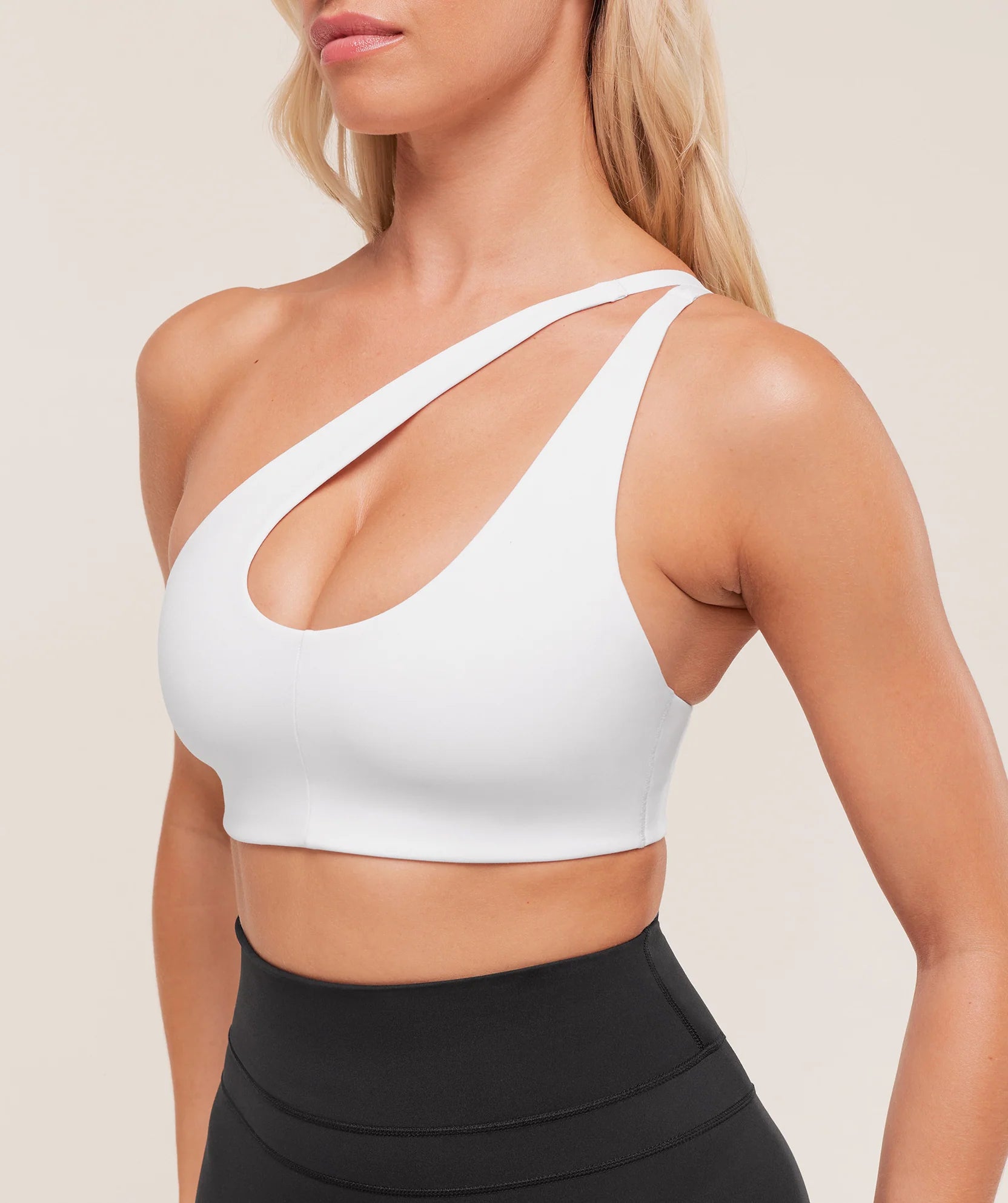 One Shoulder Sports Bra