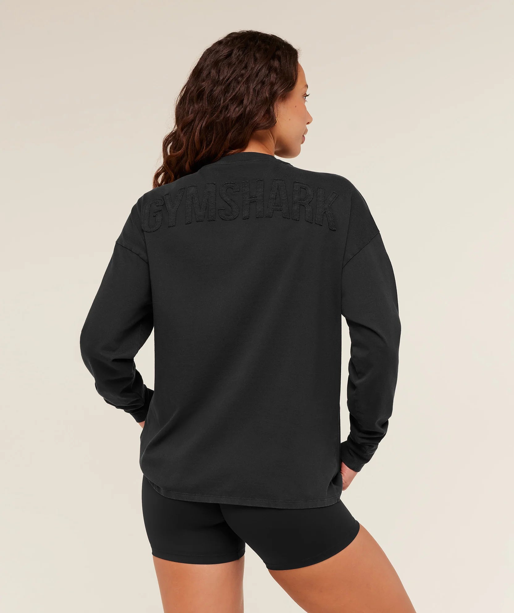 Power Washed Long Sleeve Top
