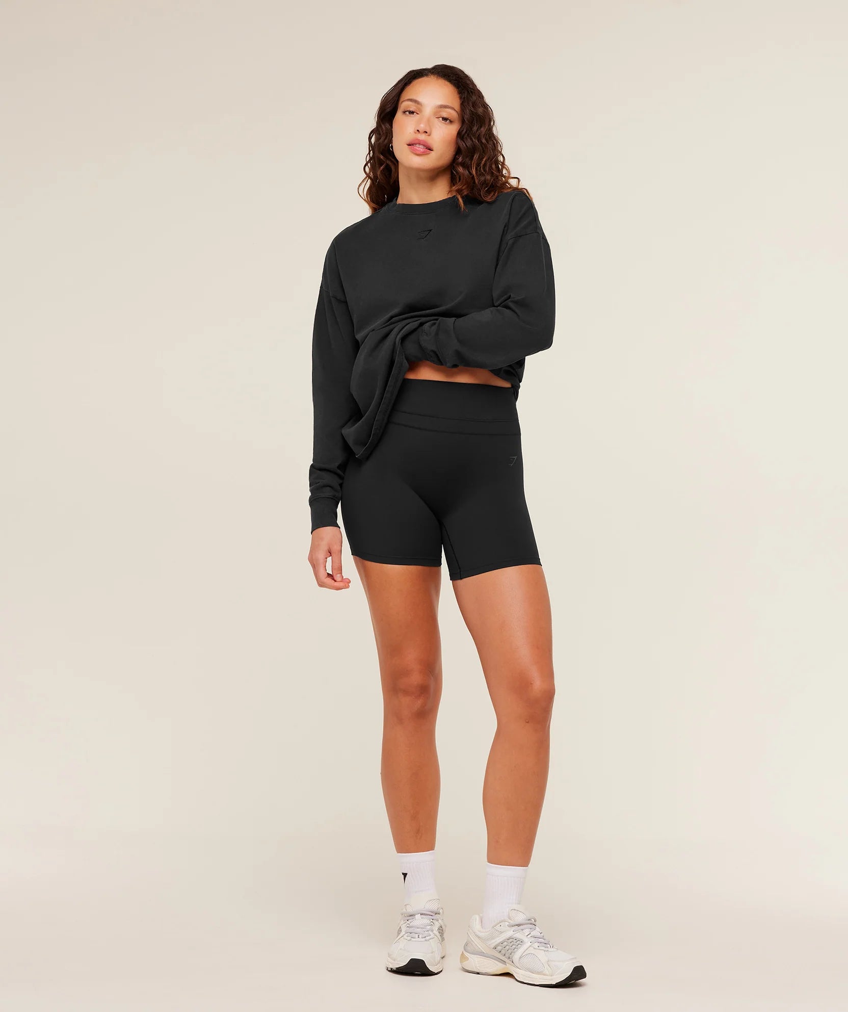 Power Washed Long Sleeve Top