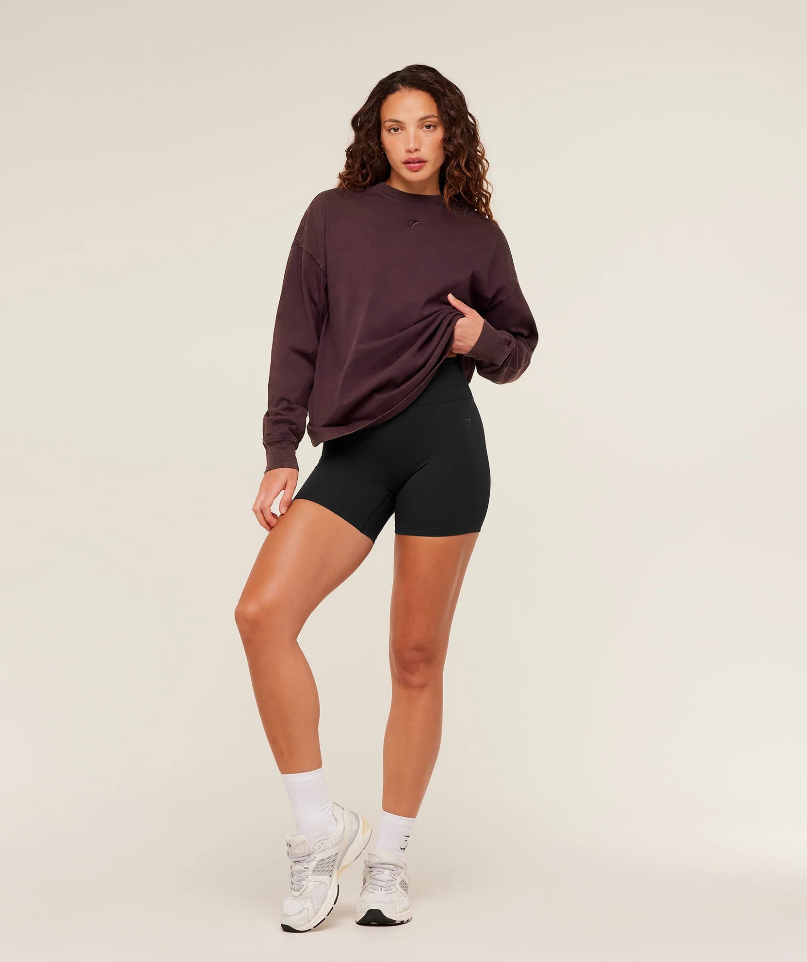 Power Washed Long Sleeve Top