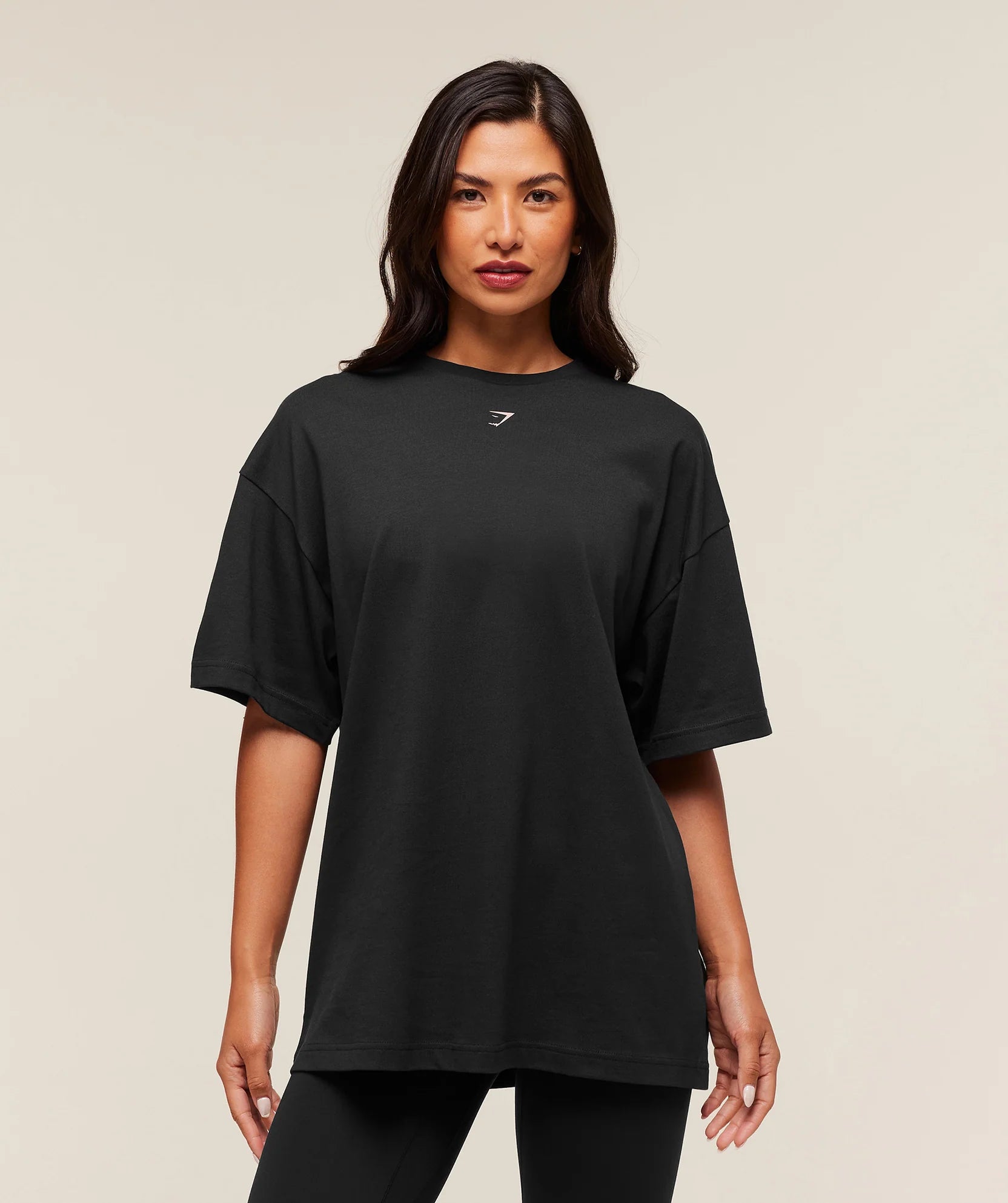 Prayer Hands Graphic Oversized T-Shirt