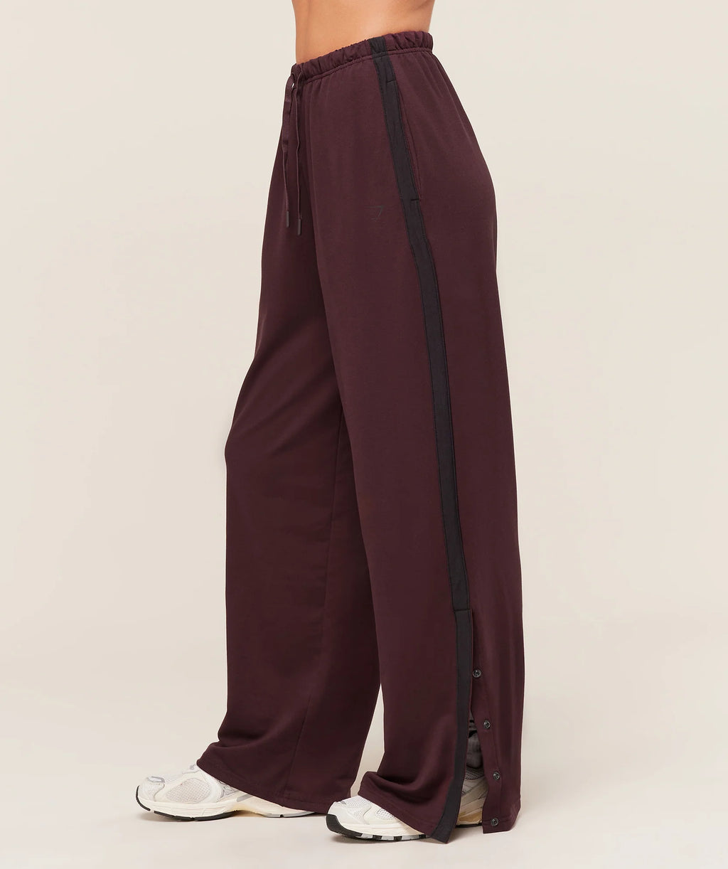 Retro Stripe Snap Pant