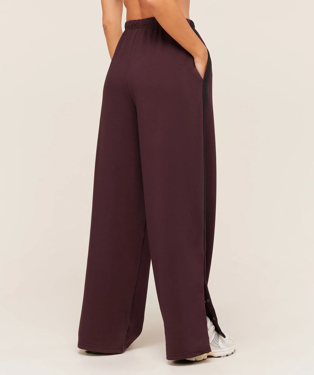 Retro Stripe Snap Pant