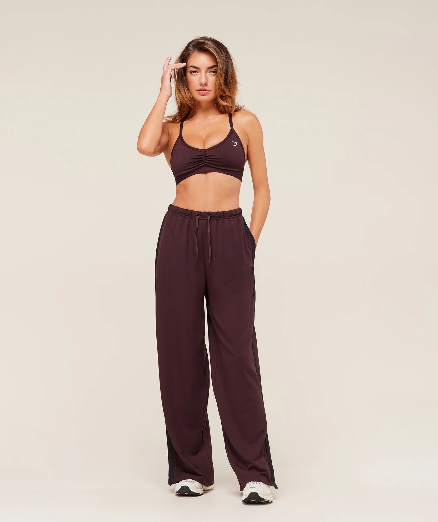 Retro Stripe Snap Pant