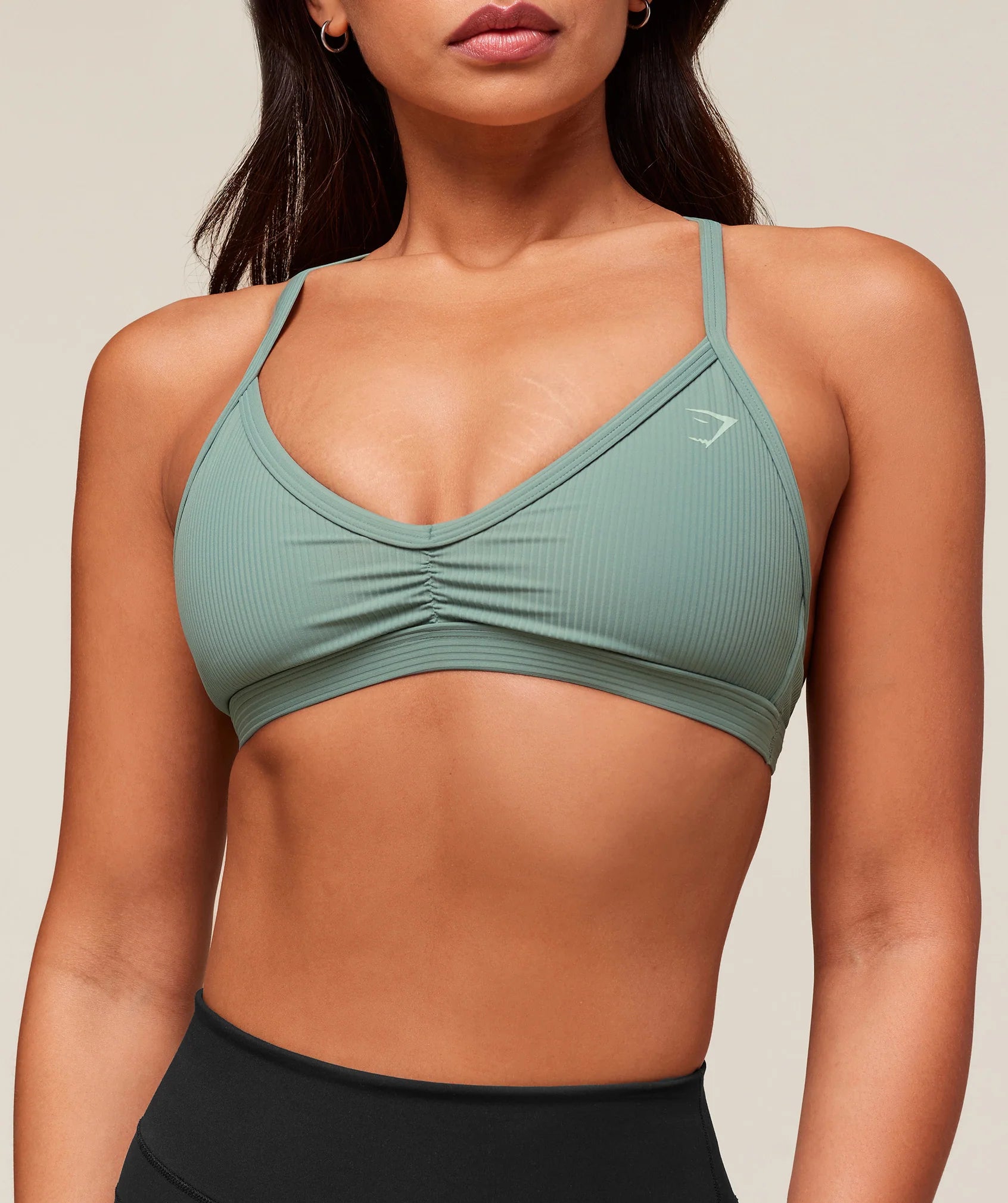 Ribbed Minimal Sports Bra