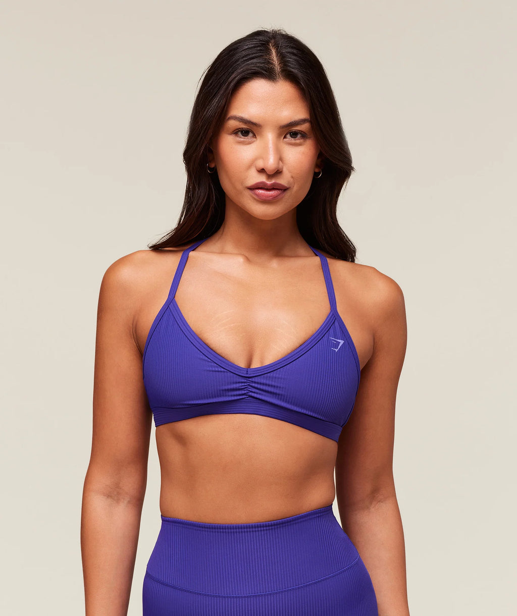 Ribbed Minimal Sports Bra