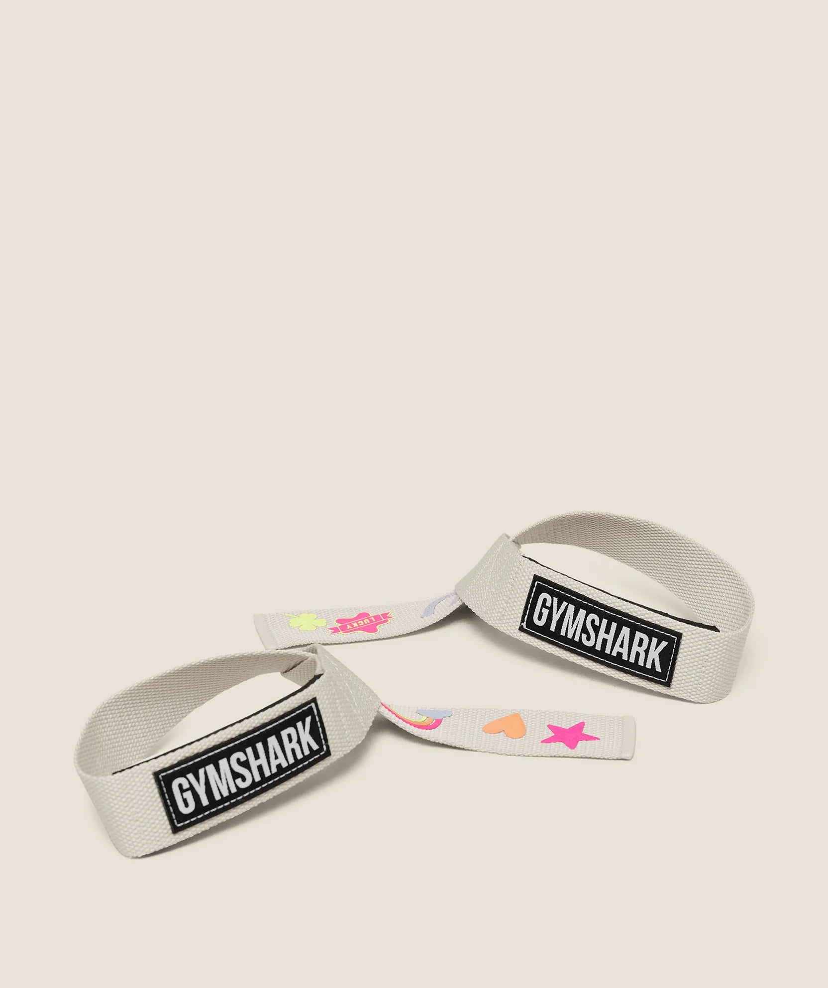 Lucky Graphic Silicone Lifting Straps